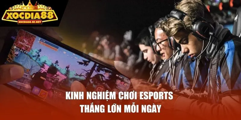 Kinh nghiệm chơi Esports thắng lớn mỗi ngày